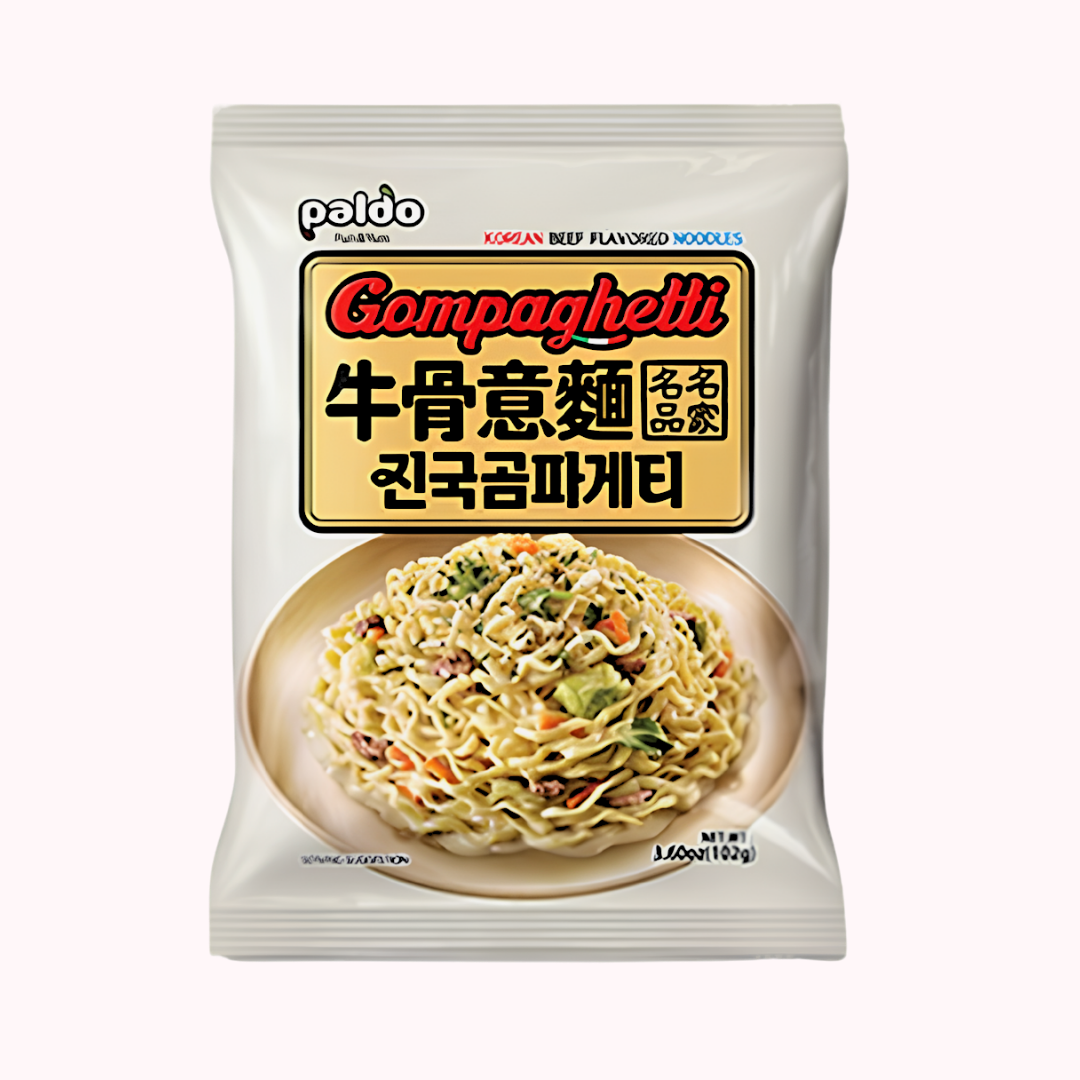 Gompaghetti Instant Noodles 110g/ Gompaghetti Ātrās Nūdeles 110g PALDO