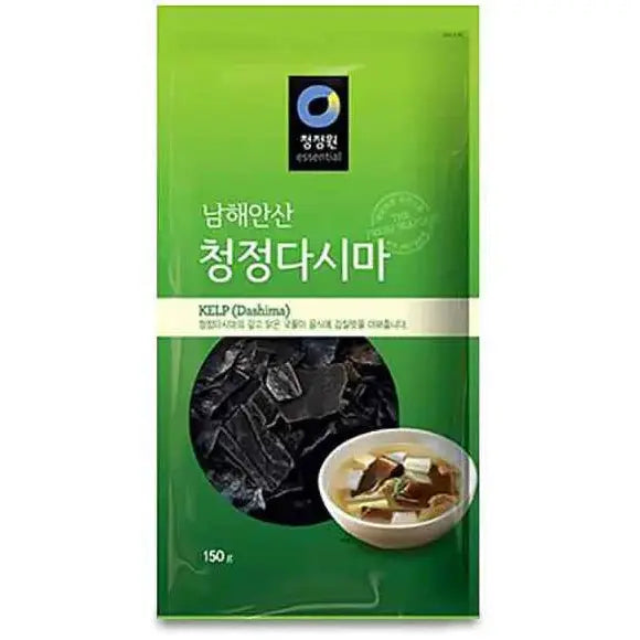 CJW Dried Kombu Kelp Dashima 150g/ CJW Žāvētas Dašima Jūras Aļģes 150g