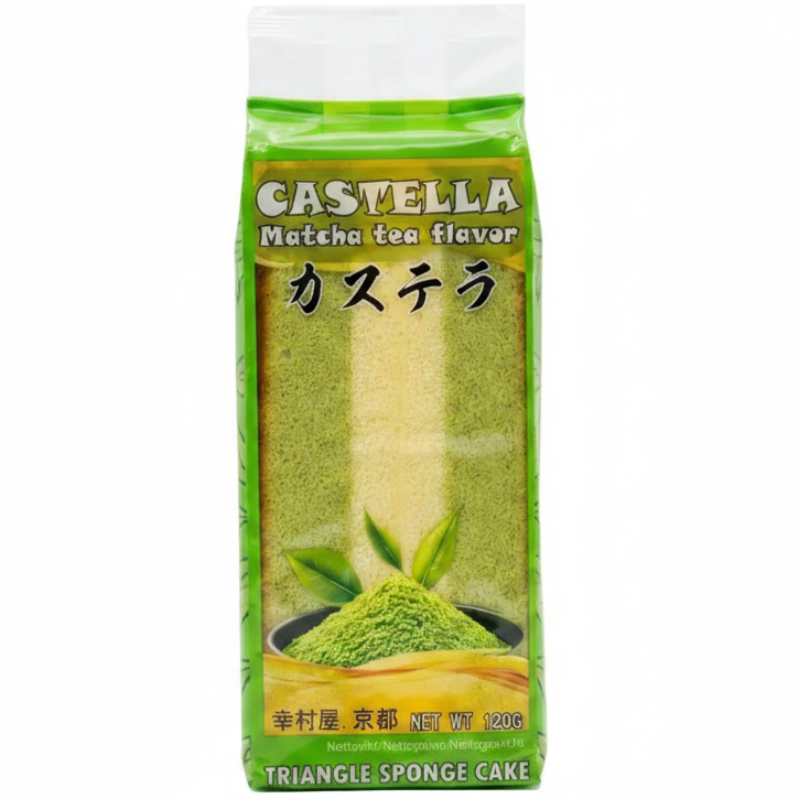 Castella Matcha 120g / Kastellas kūka ar mačā garšu 120g