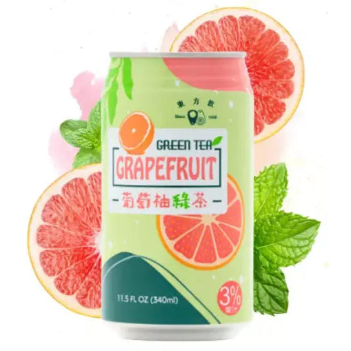 DONG FANG YIN Grapefruit Green Tea 330m/ Dong Fang Yin greipfrūta zaļā tēja 330 ml DONG FANG YIN