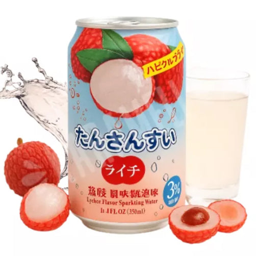 DONG FANG YIN Lychee Sparkling Water 330ml/ DONG FANG YIN ličī gāzēts ūdens 330 ml DONG FANG YIN