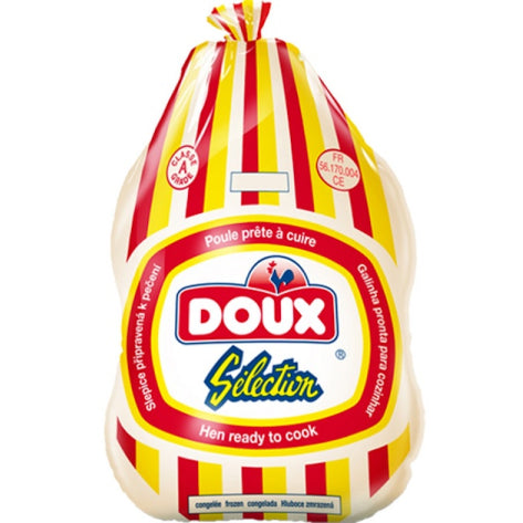 ❄️ Doux Whole Chicken Natural 1.2kg/ Doux vesela vista (dabīga) 1,2kg