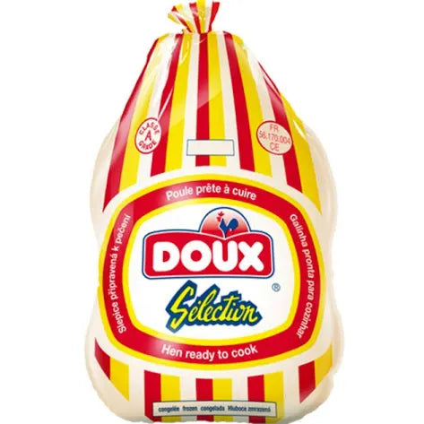 ❄️ Doux Whole Chicken Natural 1.2kg/ Doux vesela vista (dabīga) 1,2kg