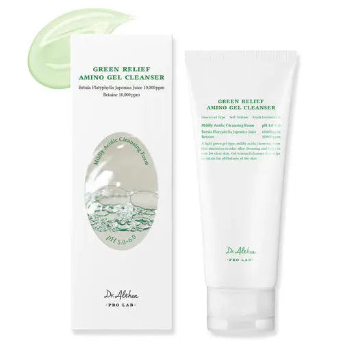 Dr.Althea Green Relief Amino Gel Cleanser/ Dr. Althea Green Relief Amino gēla sejas tīrīšanas līdzeklis 100ml 100ml Dr.Althea