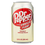 Dr Pepper Vanilla Float 355ml/ Dr Pepper ar vaniļas saldējuma garšu 355 ml Dr. Pepper