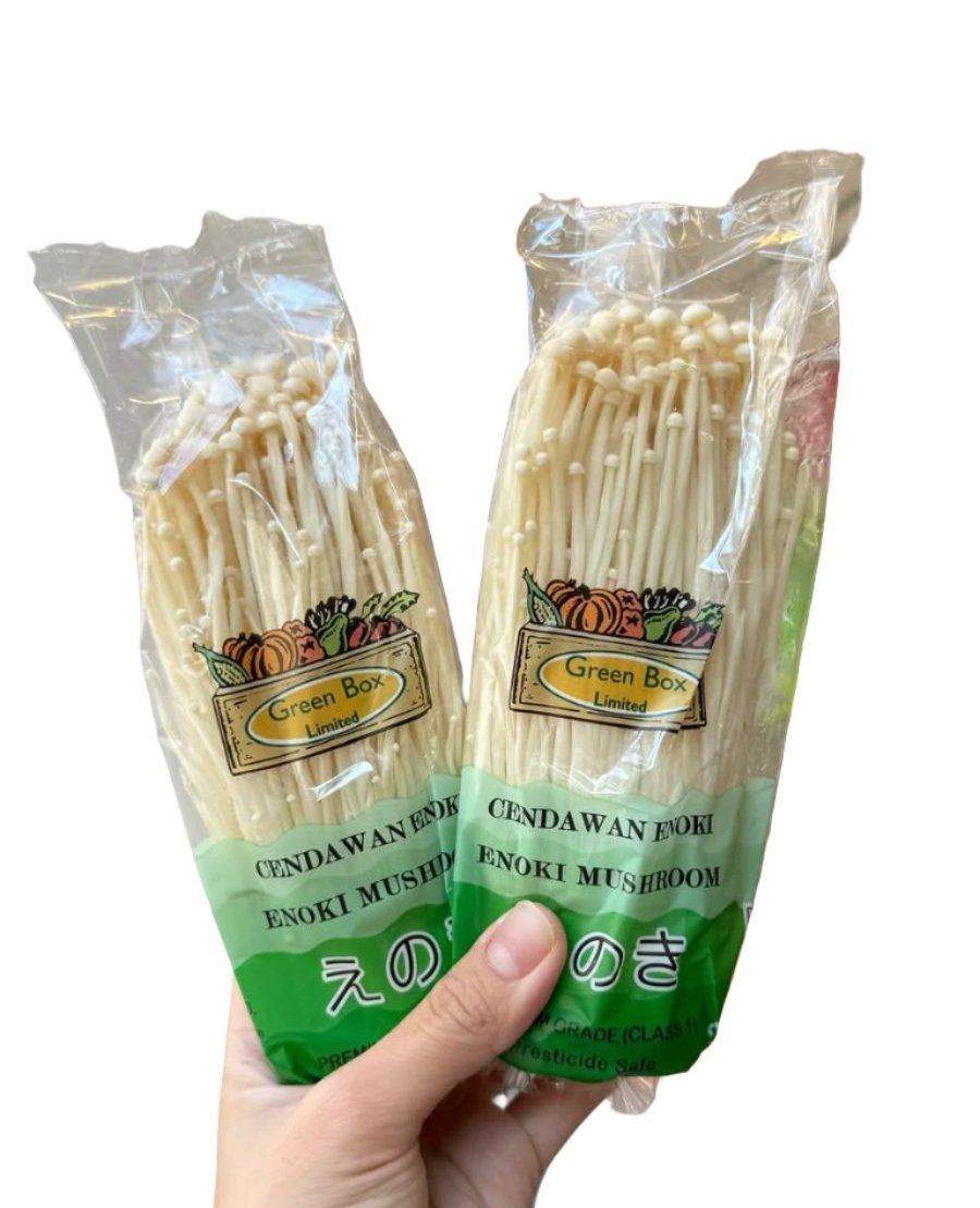 Enoki Mushrooms/ Enoki Sēnes