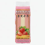 FORTUNE HOUSE Castella Strawberry 120g/ FORTUNE HOUSE Castella biskvīts ar zemeņu garšu 120 g FORTUNE HOUSE