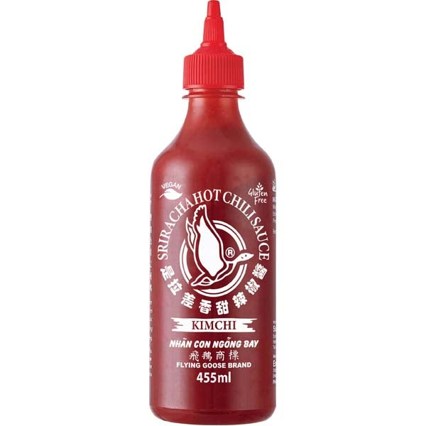 Flying Goose Sriracha Kimchi Sauce 455ml/ Flying Goose Sriracha Kimči Mērce 455ml