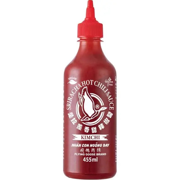 Flying Goose Sriracha Kimchi Sauce 455ml/ Flying Goose Sriracha Kimči Mērce 455ml