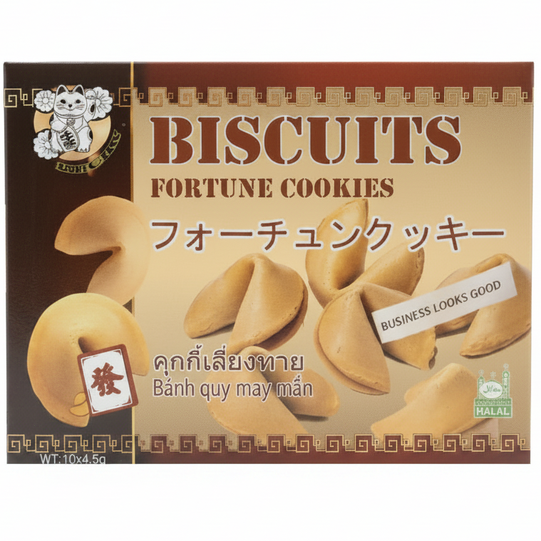 Fortune Cookies 45g / Laimes cepumi 45g