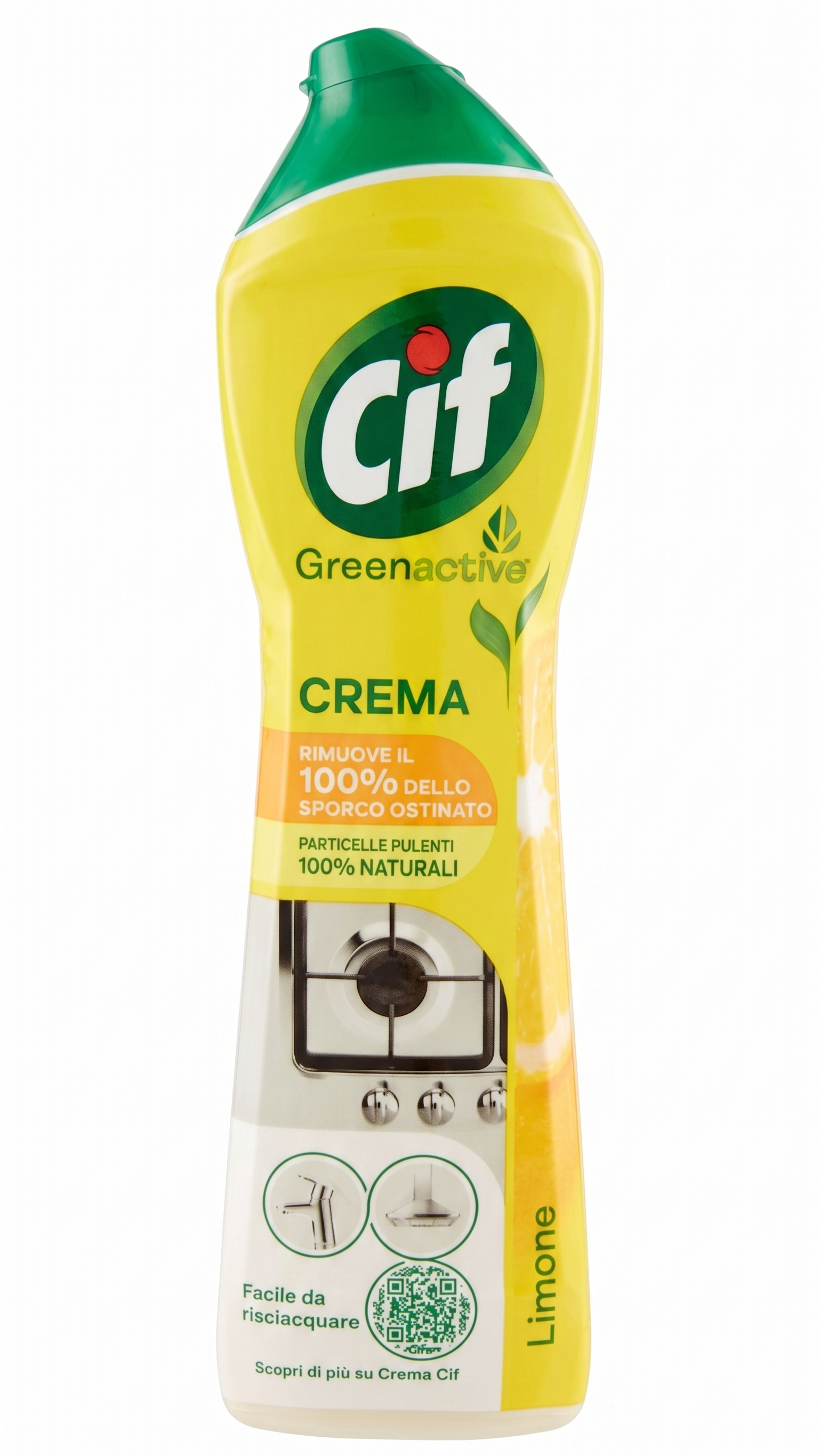 Cif Cleansing Cream Lemon 500ml/ Cif tīrīšanas krēms ar citrona smaržu 500 ml Oishii Asian Mart