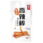 Genji Big Latiao Gluten Spicy Stick 90g Genji Big La Tiao pikantie kviešu lipekļa stienīši 90 g