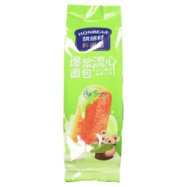 HONBEAR Fresh Bread Avocado 85g/HONBEAR svaiga maize ar avokado pildījumu 85 g