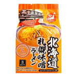 IGARASHI SEIMEN Noodles Sapporo Miso Ramen 108g/ IGARASHI SEIMEN Nūdeles Miso Ramen 108g