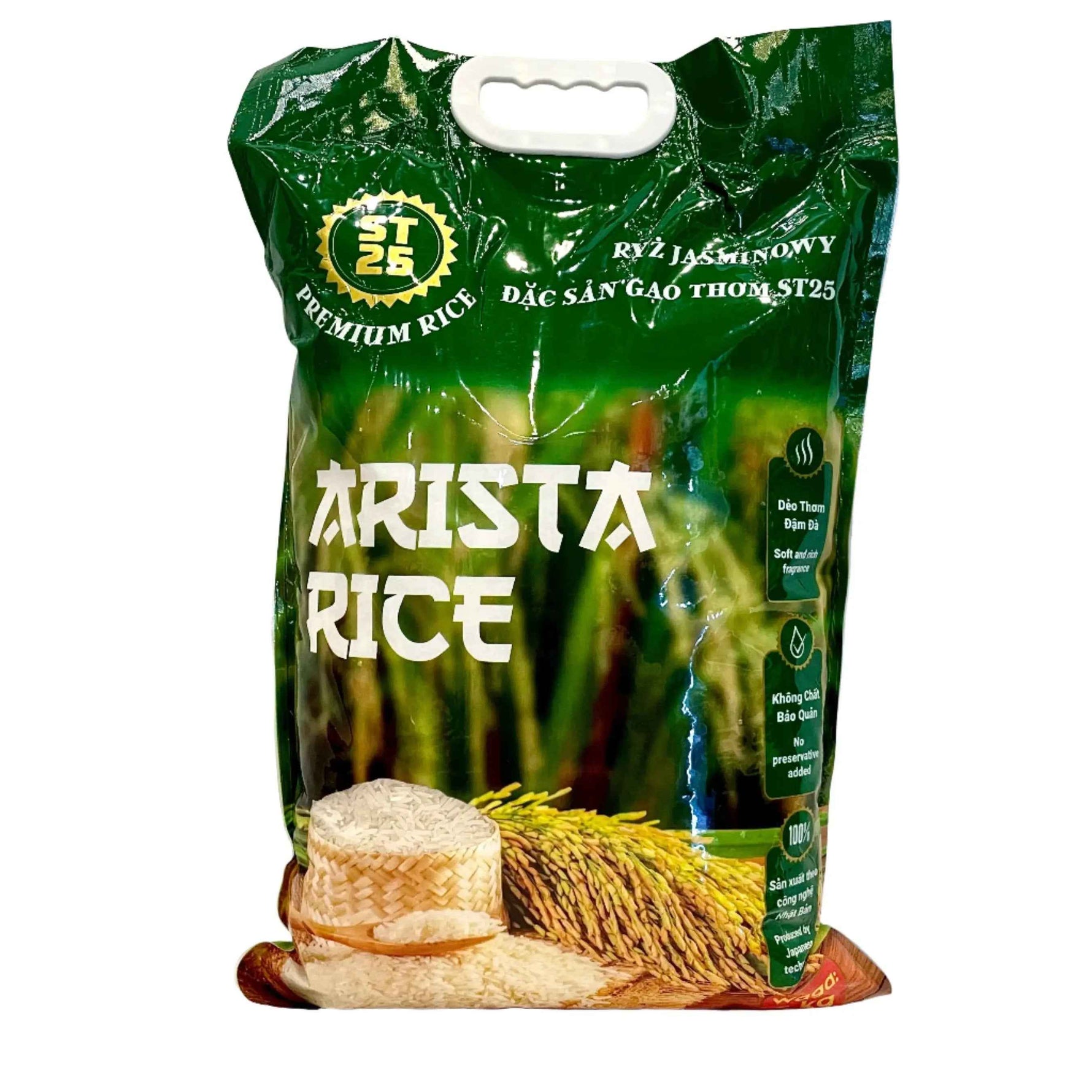 Jasmine Rice-ST25 5kg/ Jasmīna Rīsi-ST25 5kg
