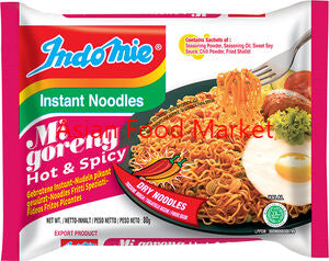 INDOMIE Instant noodles Mi Goreng Pedas Hot 80 g INDOMIE