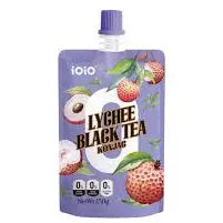IOIO lychee black tea konjac 150g / IOIO ličī un melnās tējas konjac želeja 150g