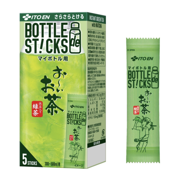 Itoen Matcha Green Tea Powder 5 Sticks 12.5g/ ITO EN matcha zaļās tējas pulveris (5 paciņas) 12,5 g