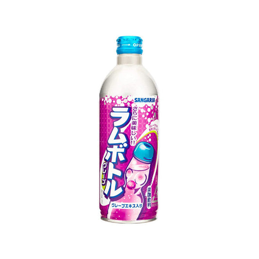 JP Sangaria Soda Drink Grape  500ml - Oishii Asian Mart