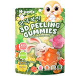 K-Peelz 3D Fruit Gummy Candy 60g / K-Peelz 3D augļu želejkonfektes 60g