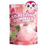 K-Peelz White Peach Peeling Gummy 75g/ K-Peelz baltā persika mizojamās želejkonfektes 75g