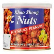 KHAO SHONG Soy sauce peanuts 40 g/ KHAO SHONG sojas mērces zemesrieksti 40 g Khao Shong