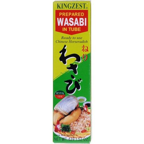 KINGZEST Wasabi Paste Tube 43g/ KINGZEST vasabi pasta tūbiņā 43 g ITA-SAN