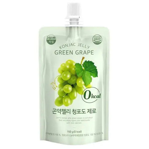 Konjac Jelly Grape Flavor 150g/ Konjaka želeja ar vīnogu garšu 150 g Oishii Asian Mart