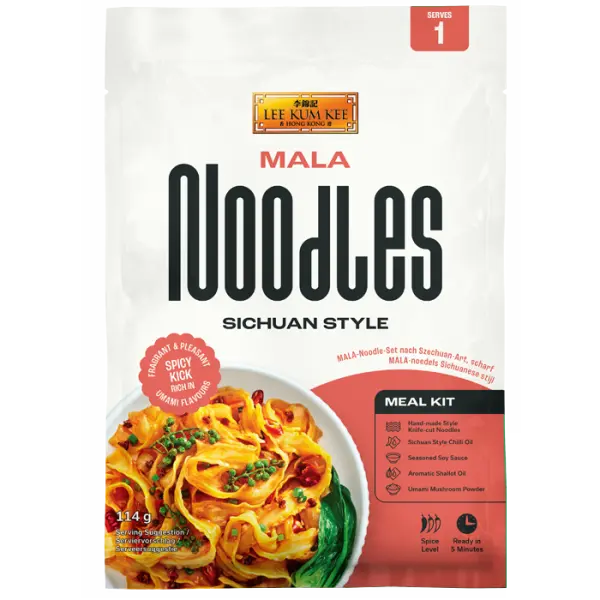 LKK Mala Noodles Meal Kit (Szechuan Style) 114 g/ Mala nūdeļu maltītes komplekts (Sičuaņas stilā) 114 g