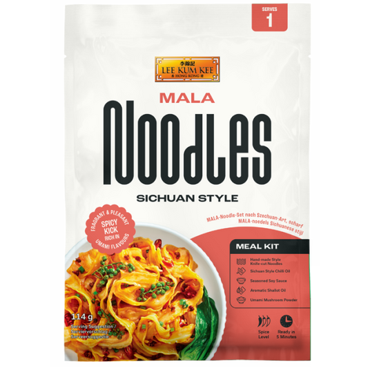 LKK Mala Noodles Meal Kit (Szechuan Style) 114 g/ Mala nūdeļu maltītes komplekts (Sičuaņas stilā) 114 g