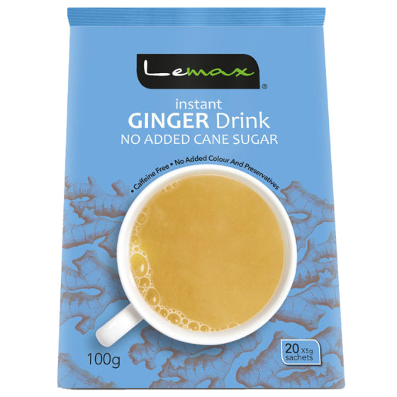 Lemax tūlītējs ingvera dzēriens bez pievienota niedru cukura 100 g Oishii Asian Mart