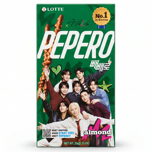 Lotte Pepero Stray Kids Almond 32g Lotte