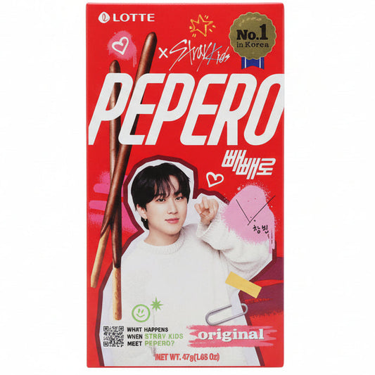 Lotte Pepero Stray Kids Orginal 47g Lotte