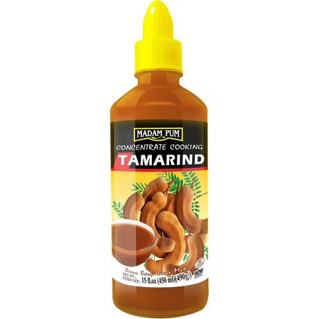 MADAM PUM  Tamarind Concentrated 450ml/ Koncentrēts tamarinda mērce, 450 ml Oishii Asian Mart