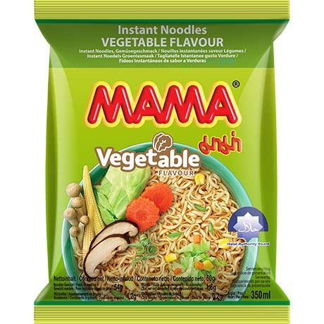 MAMA Vegetable Noodle 90g/ MAMA Vegetable Noodle MAMA dārzeņu nūdeles 90 g