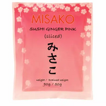 MISAKO Sushi Ginger Pink 90g/ Misako rozā marinēts suši ingvers 90 g Oishii Asian Mart