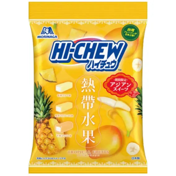 MORINAGA HI-CHEW tropisko augļu maisījuma mīkstās konfektes 68g