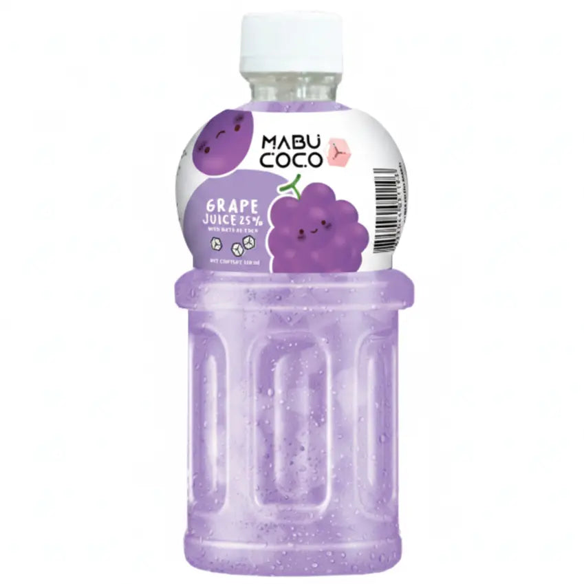 Mabu Coco vīnogu augļu dzēriens ar nata de coco 320 ml