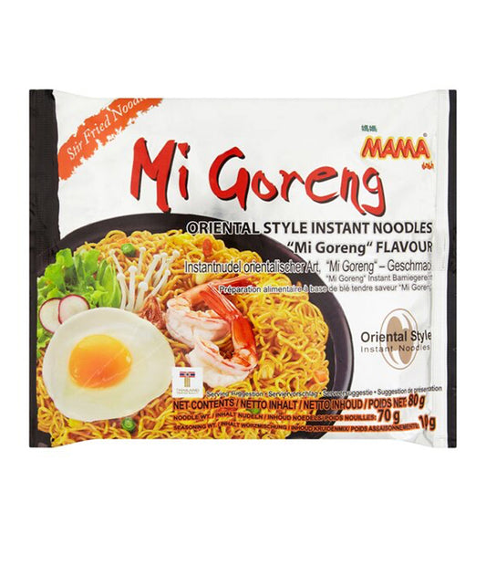 MAMA Oriental Style Mi Goreng Flavour/ MAMA Austrumu stila Mi Goreng Garšas Nūdeles