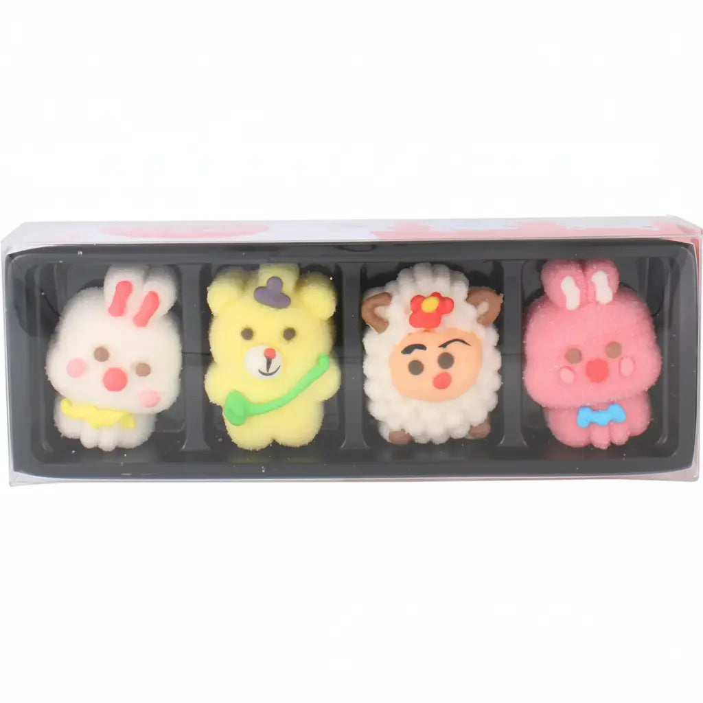 Marshmallow Animal Party 80g/ Dzīvnieku formas zefīri “Animal Party” 80 g