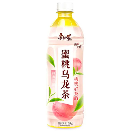 Master Kong Peach Oolong Tea 500 ml/ Master Kong persiku oolong tēja 500 ml Master Kong
