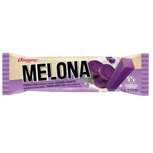 Melona Ice Cream Taro Individual/ Melona taro saldējums (1 gb.)