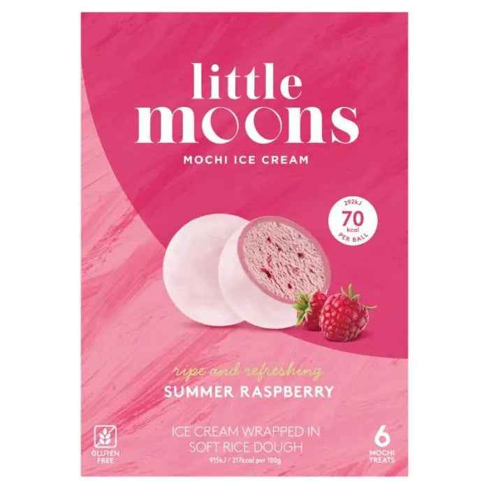 Mochi Ice Cream Raspberry 192 g/ Moči Aveņu Saldējums192g