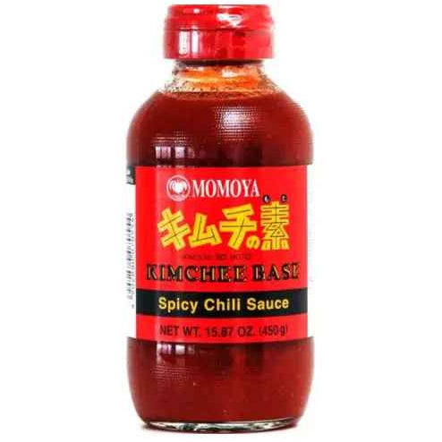 Momoya Kimchi Base Spicy Chili Sauce/ Momoya Kimchi Bāze Asā Čili Mērce