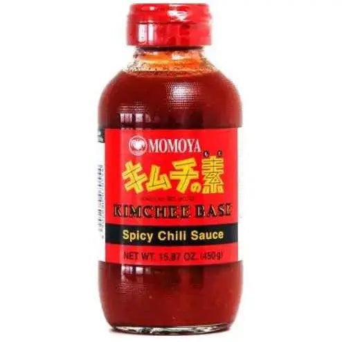 Momoya Kimchi Base Spicy Chili Sauce/ Momoya Kimchi Bāze Asā Čili Mērce