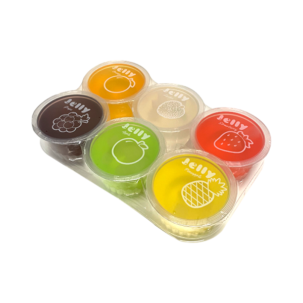 NANACO Jelly mix with coconut 6 flavors/ NANACO želejas maisījums ar kokosriekstu, 6 garšas