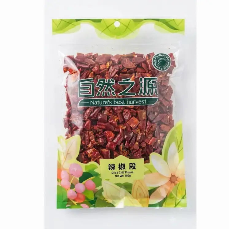 NBH Dried Chili Pieces 100g/ NBH kaltētas čili pārslas 100 g Oishii Asian Mart