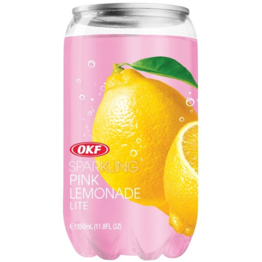 OKF Sparkling Pink Lemonade 350ml/ OKF gāzēta rozā limonāde 350 ml
