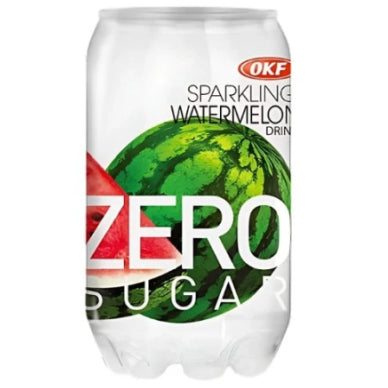 OKF Sparkling Zero Sugar Watermelon 350ml/ OKF gāzēts dzēriens bez cukura ar arbūza garšu 350 ml OKF