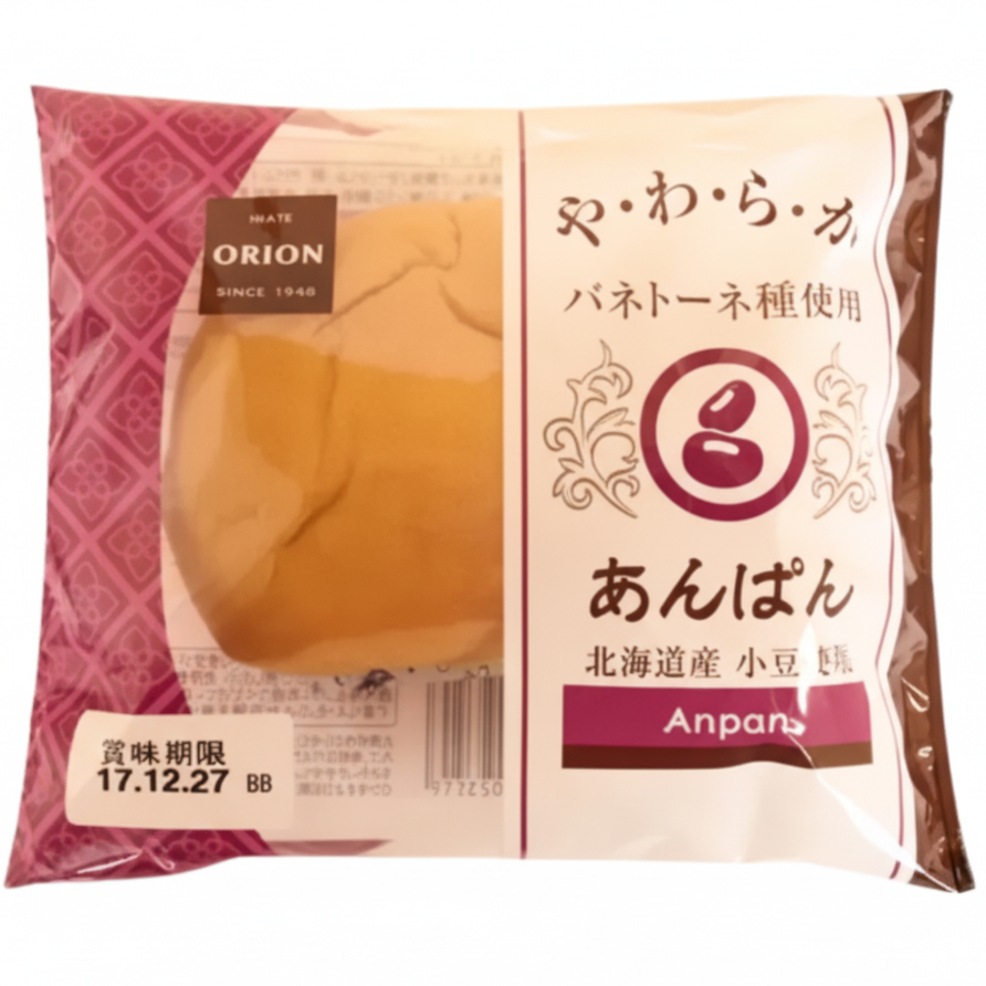 ORION Red Bean Bread 90g/ ORION sarkano pupiņu maize 90 g